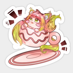 KokoMitsu? [ Kokomi / Mitsuri ] Genshin impact / Kimetsu no yaiba Sticker